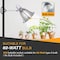 Ipower Clamp Lamp Light with 5.5 Inch Aluminum Reflector up to 60 Watt E26 Socket (no Bulb Included) HIWKLTCLAMPSSILWHT - alternate 7